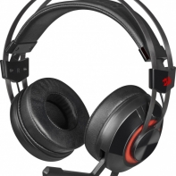 купить Игровая гарнитура стерео Redragon Talos, virtual 7.1, подсветка регулят. громк., 1,8 м кабель. в Алматы фото 1