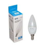купить Эл. лампа светодиодная SVC LED C35-9W-E14-4200K, Нейтральный в Алматы фото 1