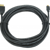 купить Кабель HDMI-microHDMI Cablexpert CC-HDMID-10, 19M/19M, 3.0м, v1.3, черный, позол.разъемы, экран, пак в Алматы фото 1