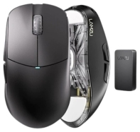 купить LAMZU Atlantis OG V2 4K, Charcoal black, Nordic 52840 MCU, build-in 4K dongle inside package в Алматы фото 2