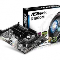 купить Материнская плата с процессором ASRock  D1800M Intel&reg; Celeron Dual-Core J1800 2.41 GHz DDR3/DDR3L (10661333) 2xSATA2 Intel HD Graphics 1xPCIe 2.0x 16, 2xPCIe 2.0 x1 D-Sub, DVI-D, HDMI  1xCOM 1xUSB 3.0, 6xUSB 2.0 (3 Front, 3 Rear), Gigabit LAN, 5.1 CH в Алматы фото 2