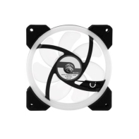 купить Вентилятор для корпуса RGB Bykski B-APRGB-FN <120 мм, Black/White> в Алматы фото 2