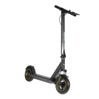 купить Электросамокат HIPER Triumph T105 Black, приложение IoT, колеса 10&rdquo; шины надувные шины, 400 Вт мотор, батарея 10,4Ач(36В,375Втч), до 25кмч, передний амортизатор, черный в Алматы фото 1