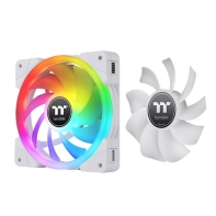 купить Кулер для компьютерного корпуса Thermaltake SWAFAN EX12 RGB PC Cooling Fan White (3-Fan Pack) в Алматы фото 4