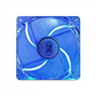 купить Кулер для компьютерного корпуса, Deepcool, XFAN 120L/B DP-FLED-XF120LB, 120мм LED синий, 1300±10%об.мин, 3pin, Габариты 120х120х25мм, Прозрачный в Алматы фото 2