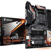 купить Материнская плата, Gigabyte, X470 AORUS Ultra Gaming (4719331802967), AM4, X470, 4xDDR4 2933, 6xSATA3, 2xM2.0, Raid, 1xHDMI, 3xPCI-Ex16, 2xPCI-Ex1, ATX в Алматы фото 1