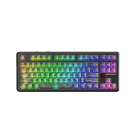 Купить KeyBoard USB, Attack Shark X87 Ultra Shadow Megalodon, switch, 87 keys, 2,4/BT/cable в Алматы