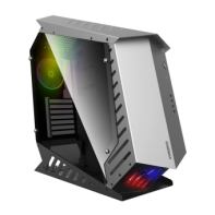 купить Корпус ПК без БП GameMax AUTOBOT <ATX,  3x120 Rainbow, 3.5x3, 2.5x3, Buttons 2, USB2.0x2, USB3.0x2, HD Audio  576x224x595mm> в Алматы фото 1