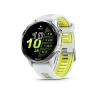 купить Часы с навигатором Garmin Forerunner 970, Бело-желтые (010-02969-11) в Алматы фото 1