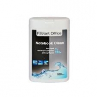 Купить F430029 "FAVORIT OFFICE" Notebook Clean Влажные салфетки для Ноутбуков (фляга - 100 шт) Алматы
