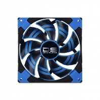 купить Кулер для компьютерного корпуса, AeroCool, Dead Silence fan, Blue Edition, 120мм, 800 -1200±10%об.мин, 3pin/4pin, Габариты 120х120х25мм, Чёрно-синий в Алматы фото 1