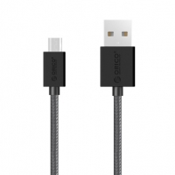 купить Кабель USB ORICO MDC-10-V1-BK-PRO-BP <USB2.0 to Micro B, 1M, Black> в Алматы фото 1