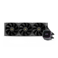 купить Водяное охлаждение для CPU PCCooler DE360 BK, ARGB 3x120см Black в Алматы фото 2