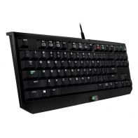 купить Клавиатура,Razer, BlackWidow Tournament 2014, RZ03-00811900-R3R1, Игровая, Компактная, Механические переключатели Razer Green, Программируемые клавиши, USB, Размер: 154*366*30 мм., Анг/Рус, Чехол, Чёрный в Алматы фото 2