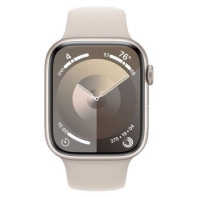 купить Смарт часы Apple Watch Series 9 GPS 45mm Starlight&nbsp;A2980&nbsp;MR963QR/A в Алматы фото 2