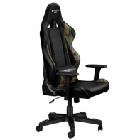 купить CANYON Argama GС-4AO Gaming chair, PU leather, Original foam and Cold molded foam, Metal Frame, Top gun mechanism, 90-165 dgree, 3D armrest, Class 4 gas lift, Nylon 5 Stars Base, 60mm PU caster, Black+camouflage pattern в Алматы фото 2