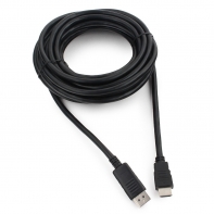 Купить Кабель DisplayPort->HDMI Cablexpert CC-DP-HDMI-5M. Алматы