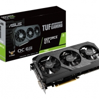 купить Видеокарта ASUS GeForce GTX1660 OC 6Gb GDDR5 192bit 1xDVI 1xHDMI 1xDP HDCP TUF 3-GTX1660-O6G-GAMING в Алматы фото 1