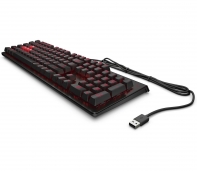 купить Клавиатура игровая HP OMEN Encoder 6YW75AA, USB, коричневая в Алматы фото 4