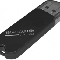 купить USB- Flash Team Group TEAM C182 DRIVE 16GB BLACK, TC18216GB01 в Алматы фото 1