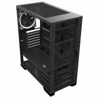 купить Корпус ПК без БП GameMax Aurora <ATX, 1х120mm,Tower, 3x3.5, 3x2.5, 4xUSB, Audio 435x206x450mm> в Алматы фото 2