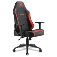 купить Игровое кресло Sharkoon Skiller SGS20 Black/Red <Cинтетическая кожа, Газлифт 4, подлокотник 3D> в Алматы фото 3