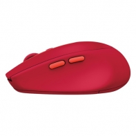 купить Мышь беспроводная Logitech M590 Multi-Device Silent-RUBY (красная, Bluetooth, 2.4 GHz/USB-ресивер (Logitech Unifying&reg;), 1000dpi, 1 батарея типа AA) в Алматы фото 3