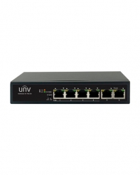 купить UNV NSW2010-6T-POE-IN 6&times;100Mbps network ports (RJ45), including 4 PoE ports IEEE802.3,IEEE802.3u, в Алматы фото 1