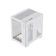 купить Компьютерный корпус Gamemax Infinity Mini 7 ARGB Fans + Controller White без Б/П в Алматы фото 3