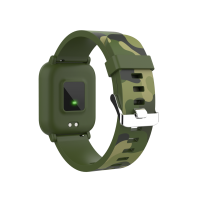 купить Teenager smart watch, 1.3 inches IPS full touch screen, green plastic body, IP68 waterproof, BT5.0, multi-sport mode, built-in kids game, compatibility with iOS and android, 155mAh battery, Host: D42x W36x T9.9mm, Strap: 240x22mm, 33g в Алматы фото 3