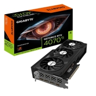 купить Видеокарта 12Gb PCI-E GDDR6 GIGABYTE GV-N407TWF3-12GD, 1хHDMI+3xDP GeForce RTX4070 Ti в Алматы фото 2