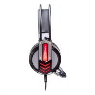 купить Наушники с микрофоном Oklick HS-L450G ARROW черный 2.2м мониторные в Алматы фото 3
