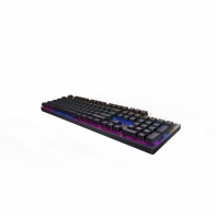 купить Клавиатура, Rapoo, V500PRO, Игровая, USB, Кол-во стандартных клавиш 104, Длина кабеля 1,8 метра, Анг/Рус/Каз, Чёрный в Алматы фото 3