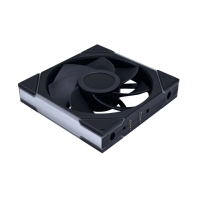 купить Вентилятор для корпуса Lian Li UNI FAN TL WIRELESS LCD 140 REVERSE BLADE Black G99.14RTLLCD1W1B.00 в Алматы фото 3