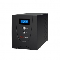 купить Line-Interactive ИБП, CyberPower VALUE1200EILCD, выходная мощность 1200VA/720W, LCD, AVR, RS-232, RJ11/RJ45, USB, 6 выходных разъемов типа IEC C13, PowerPanel&reg; Personal Edition. С автоматическим регулированием напряжения (AVR) в Алматы фото 1