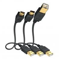 купить inakustik Кабель USB2.0A-USBB Premium 2m EAN:4001985700028 в Алматы фото 1