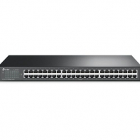 купить Коммутатор 48-портовый Tp-Link TL-SF1048 48-port 10/100Mbit, 1U 19-дюймов, стоечный, металический корпус в Алматы