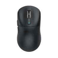 купить Мышь Attack Shark X3 Black, PAW3395, 26000 DPI, 2.4/BT/USB-C, 80 Million Clicks, 300mAh, 49&plusmn;3g в Алматы фото 1