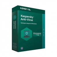 купить Антивирус, Kaspersky Lab, Kaspersky Anti-Virus 2018 Box, 2 пользователя, 12 мес., BOX, защита ПК и ноутбуков в Алматы фото 1