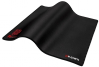 купить Коврик для компьютерной мыши, Thermaltake, DASHER LARGE, MP-DSH-BLKSLS-02, 450*400*4мм, Тканевый гибкий, Гладкая поверхность, Чёрный в Алматы фото 3