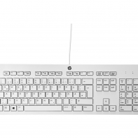 купить Клавиатура HP Z9H49AA, USB Business Slim, Grey в Алматы фото 1