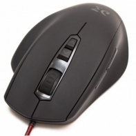 купить Мышь Dream Machines DM2 Comfy BLACK <Матовое покрытие, Оптический сенсор PMW3310DH, Плетеный шнур 1.8 m USB 5000 dpi> в Алматы фото 3
