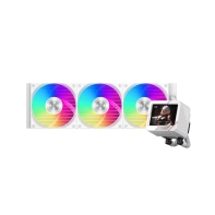 Купить Водяное охлаждение для CPU PCCooler GT360 ARGB Display WH 115X/1200/1700/1851/AM4/AM5 Белый Алматы