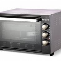 купить Электропечь Saturn ST-EC1080 (33л) серый в Алматы фото 1