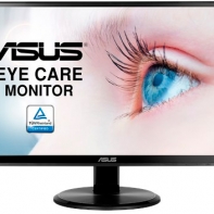 купить Монитор ASUS VA229N IPS, 21,5*, 16:9 FHD (1920x1080 Hz),250cd/m2,1000:1,80M:1,178/178,5ms,VGA,DVI,Black, 90LM0350-B01170 в Алматы фото 1