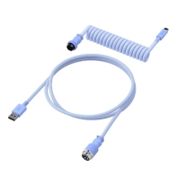 купить Провод для механической клавиатуры HyperX USB-C Coiled Cable Light Purple 6J682AA в Алматы фото 1
