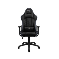 Купить Кресло геймерское Aerocool AC110 AIR-BB, регулировка высоты, подлокотник,150 кг,Black-Blue в Алматы