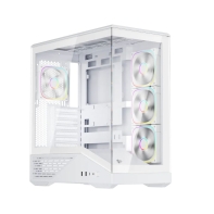 Купить Корпус 1Stplayer GM7, Midi Tower, ATX, m-ITX, White, 1x3.5*/1x2.5*, 2xUSB3.0, USB-C в Алматы