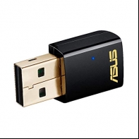 купить Сетевой адаптер, ASUS, USB-AC51, 2.4/5 ГГц, 600 Мбит/с, 2х встроенные антенны (4.5dBi), USB 2.0 в Алматы фото 1