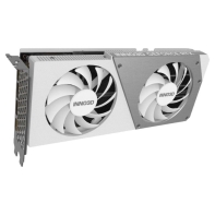 купить Видеокарта Inno3D GeForce RTX4070 Twin X2 OC WHITE, 12G GDDR6X 192bit HDMI 3xDP N40702-126XX-185252W в Алматы фото 1